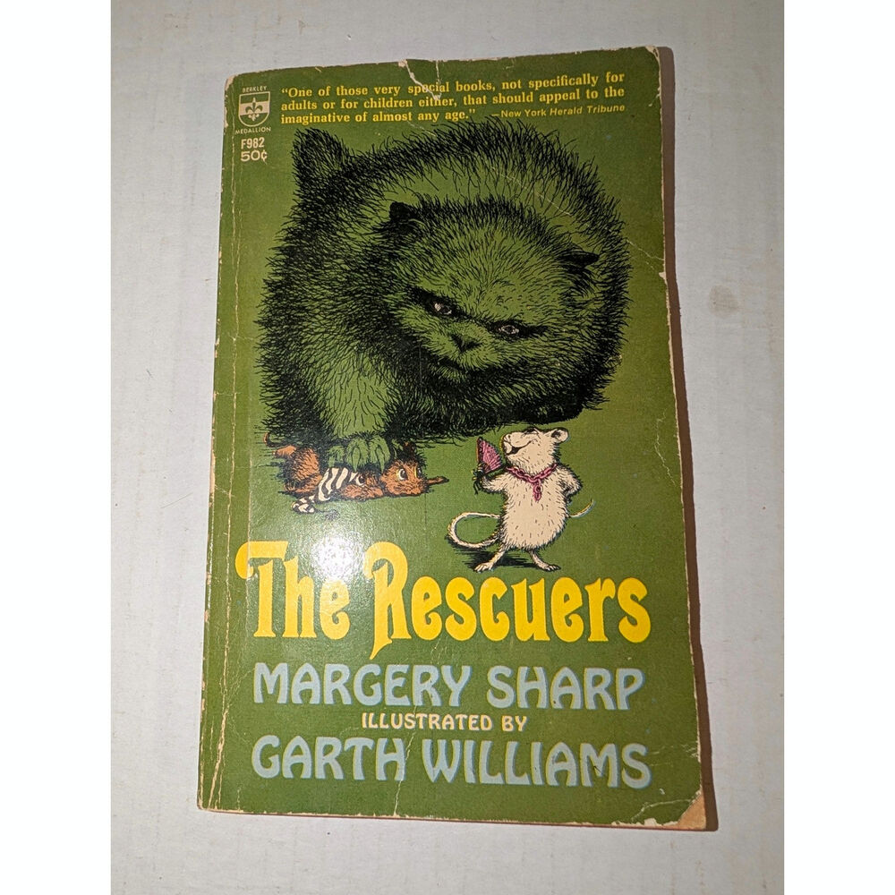 Margery Sharp / The Rescuers A Berkley Medallion Book 1st Edition 1964
